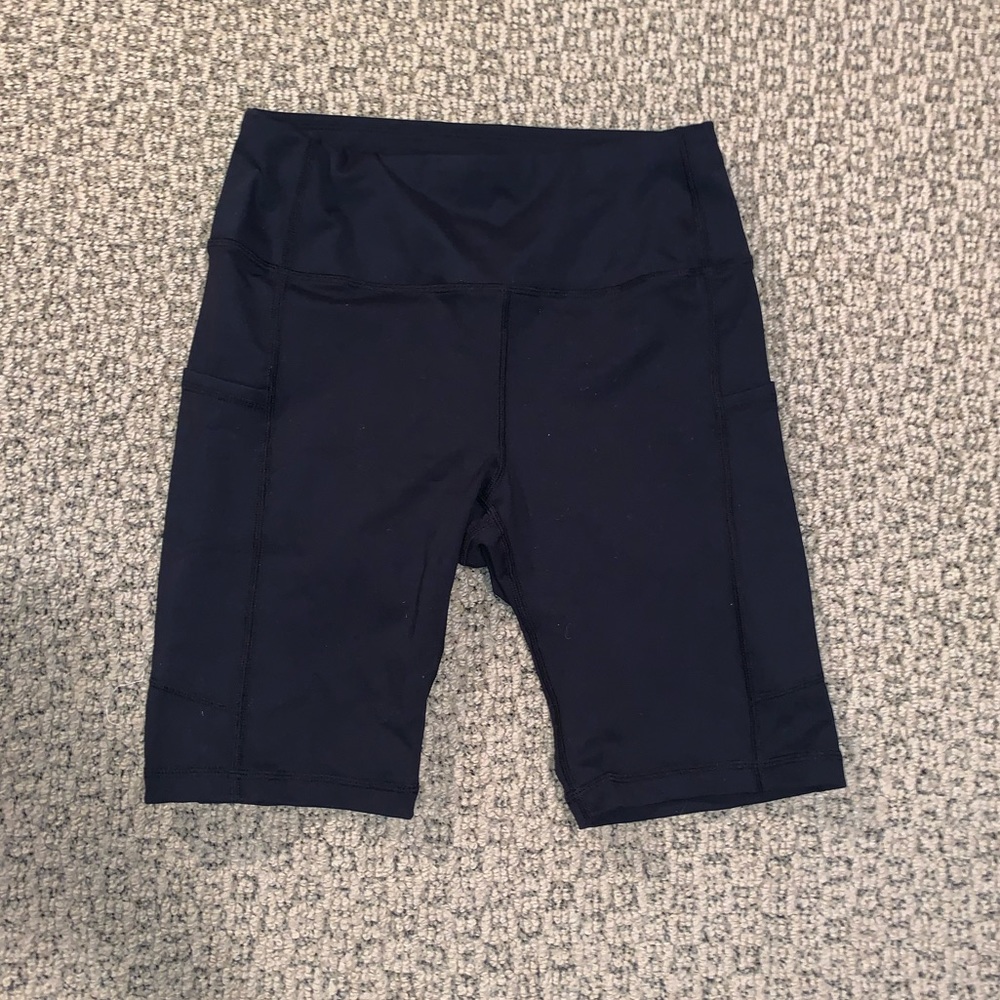 STELLE BLACK BIKER SHORTS